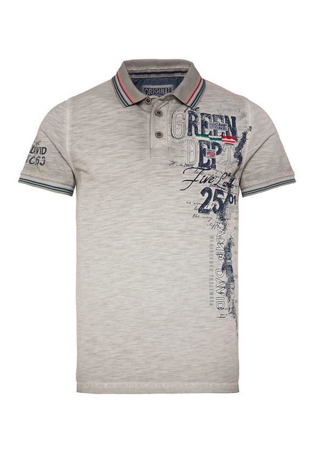 CAMP DAVID Poloshirt Poloshirt Cinque Terre Kurzarmshirt mit Polokragen (1- günstig online kaufen