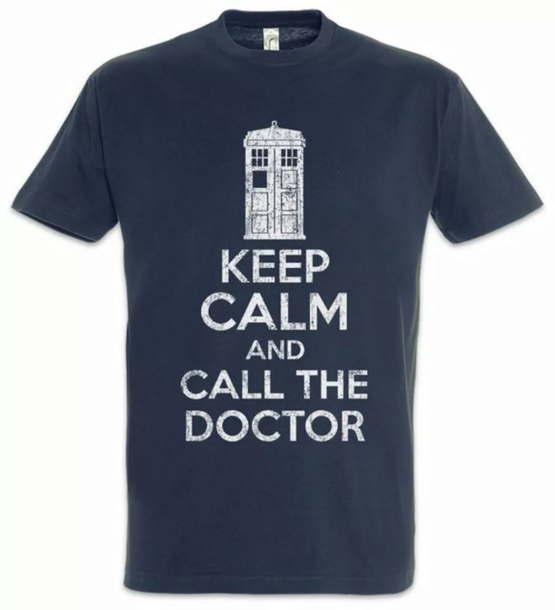 Urban Backwoods Print-Shirt Keep Calm And Call The Doctor Herren T-Shirt Do günstig online kaufen