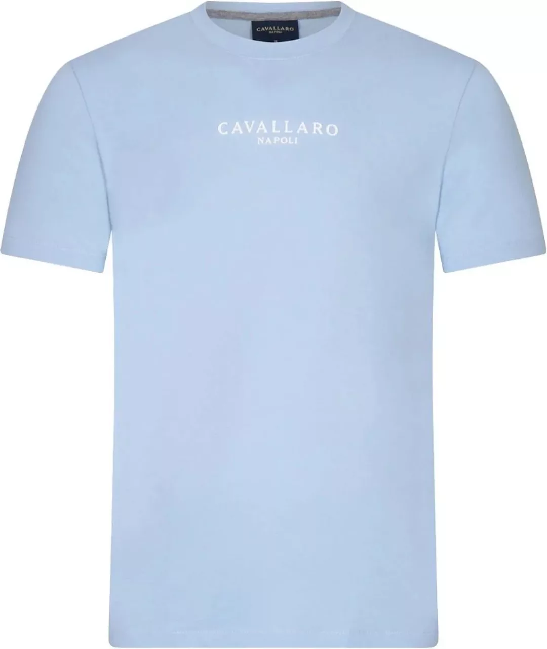 Cavallaro Mandrio T-Shirt Logo Hellblau - Größe 3XL günstig online kaufen