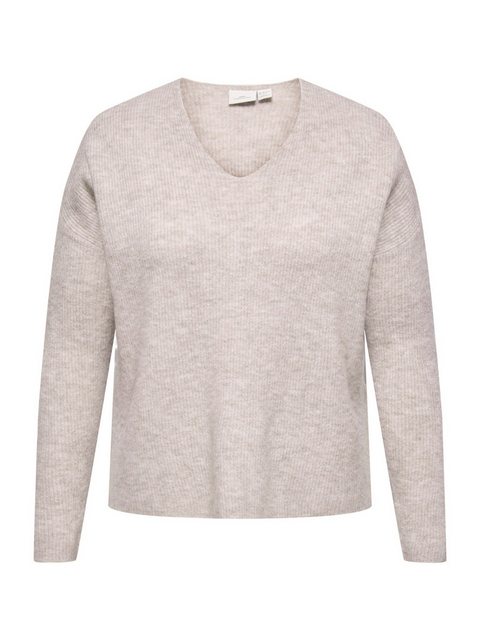 ONLY CARMAKOMA Strickpullover CARCAMILLA V-NECK L/S PULLOVER KNT NOOS günstig online kaufen