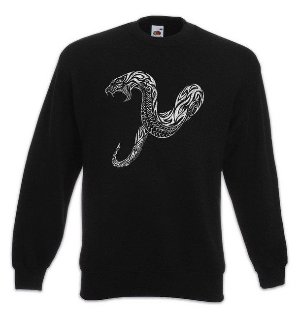 Urban Backwoods Sweatshirt Tribal Snake Sweatshirt Schlange Tattoo Oldschoo günstig online kaufen