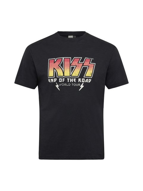 north 56 4 T-Shirt T-Shirt Kiss Band Schwarz günstig online kaufen