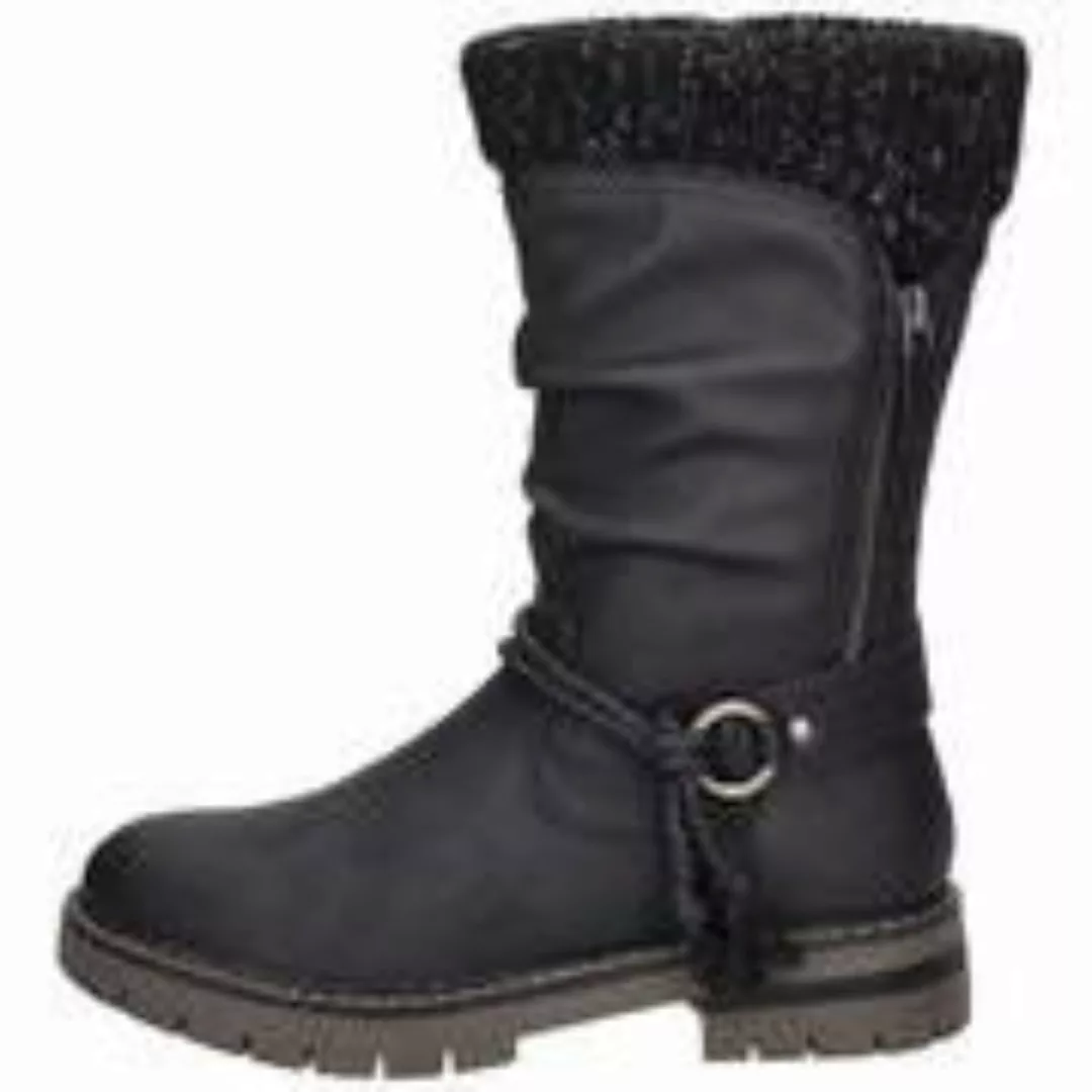 Charmosa Stiefelette Damen schwarz günstig online kaufen