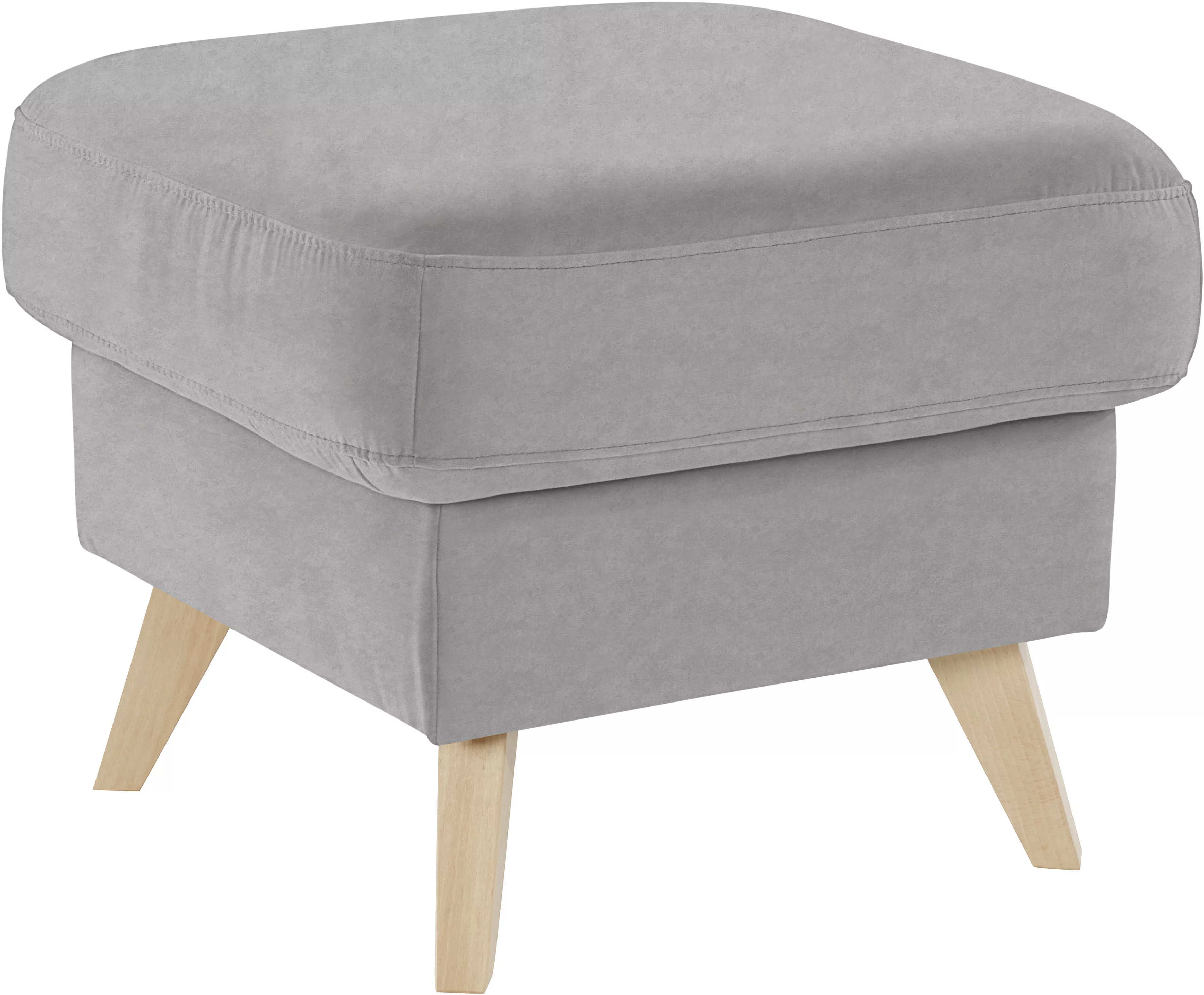 exxpo - sofa fashion Hocker »Nappa mit praktischem Staufach unter der Sitzf günstig online kaufen