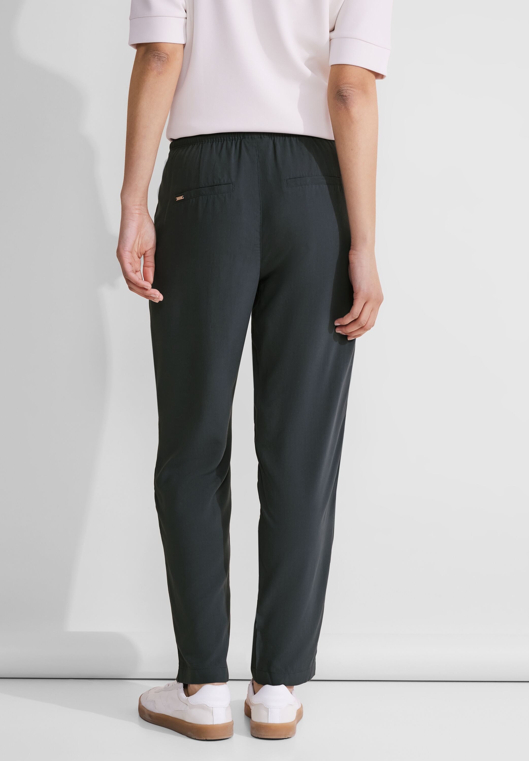 STREET ONE Röhrenhose, Middle Waist günstig online kaufen