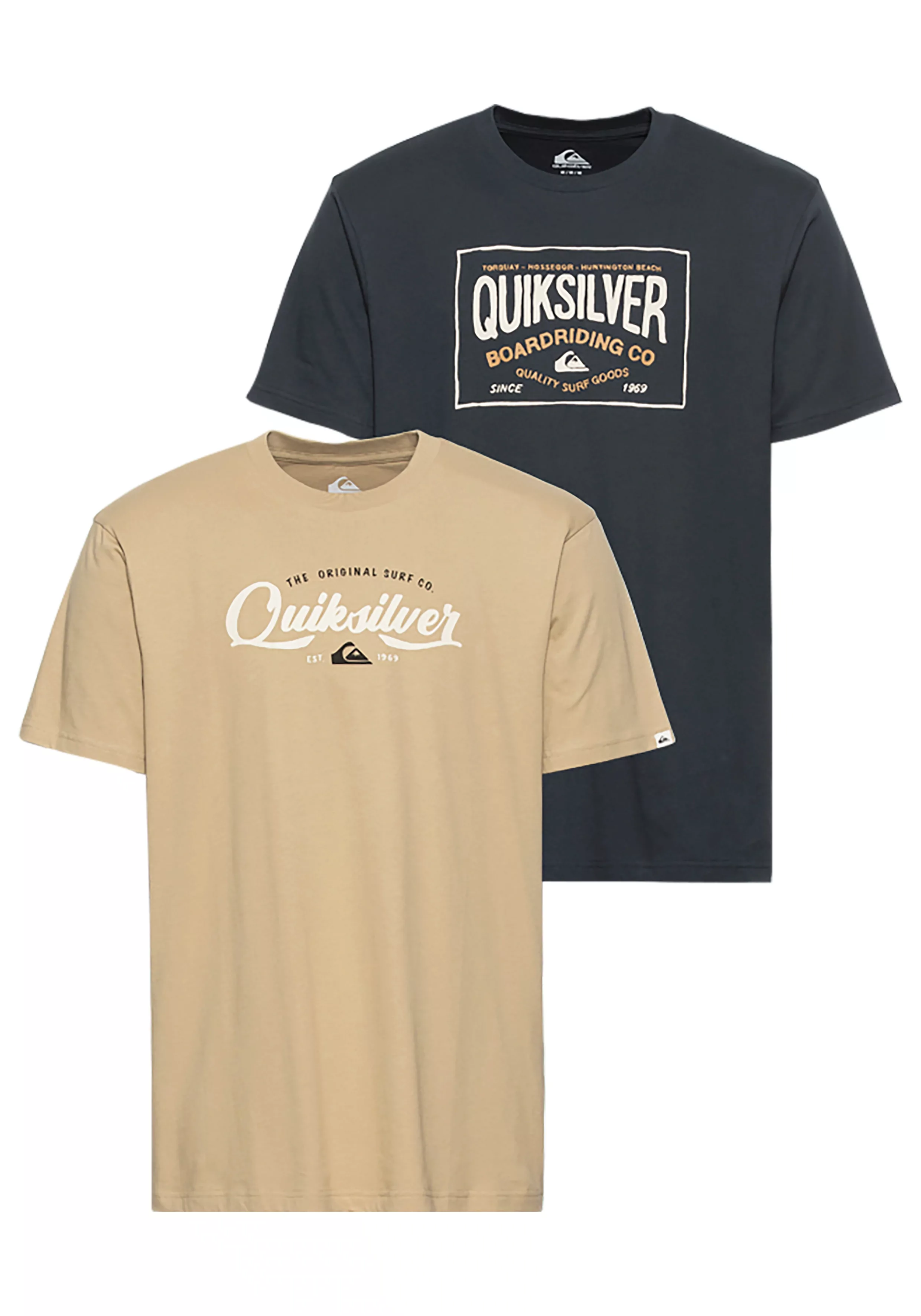 Quiksilver T-Shirt "CLOUD UNDER PACK SHORT SLEEVE TEE YM", im Doppelpack günstig online kaufen