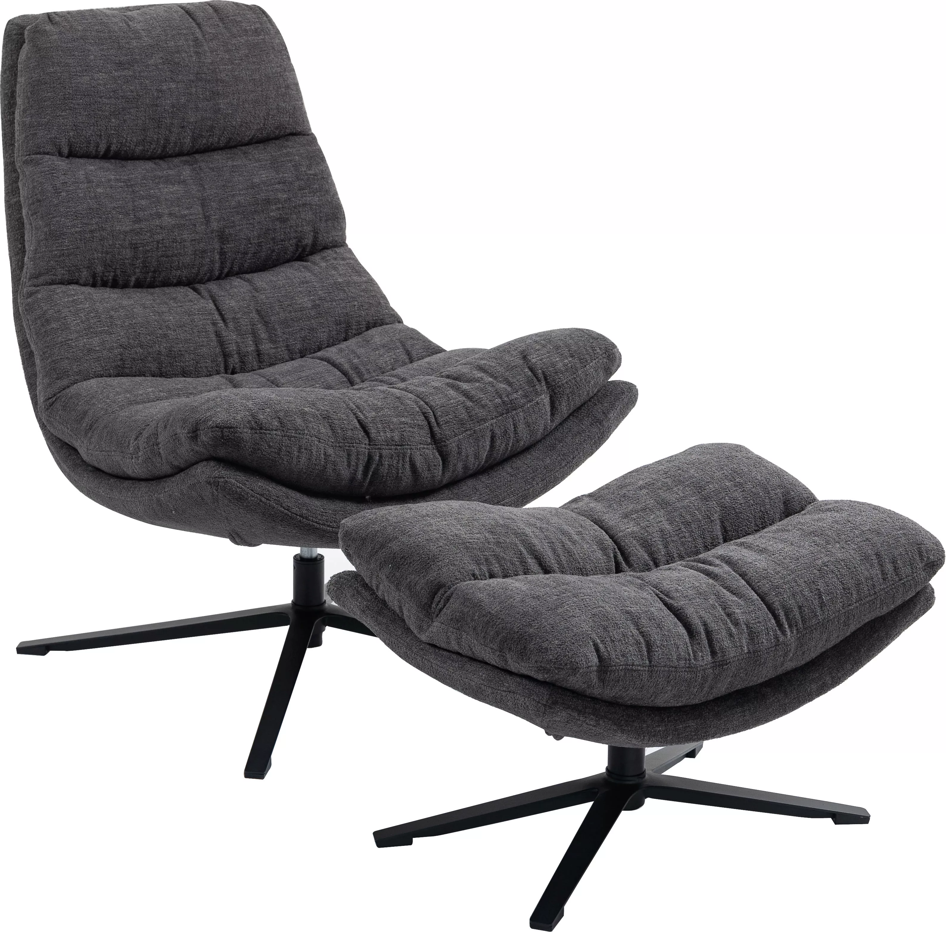 Duo Collection Relaxsessel "Porto", 360 drehbar, doppelte Polsterung, mit H günstig online kaufen