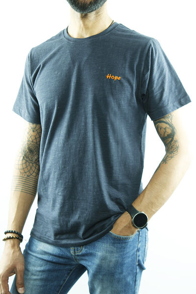 Fairtrade Herren T-shirt Aus Bio-baumwolle (Slub Cotton) Hope günstig online kaufen