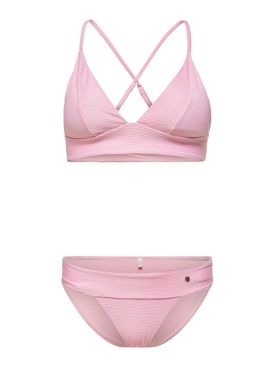 ONLY Triangel Bikini Damen Pink günstig online kaufen