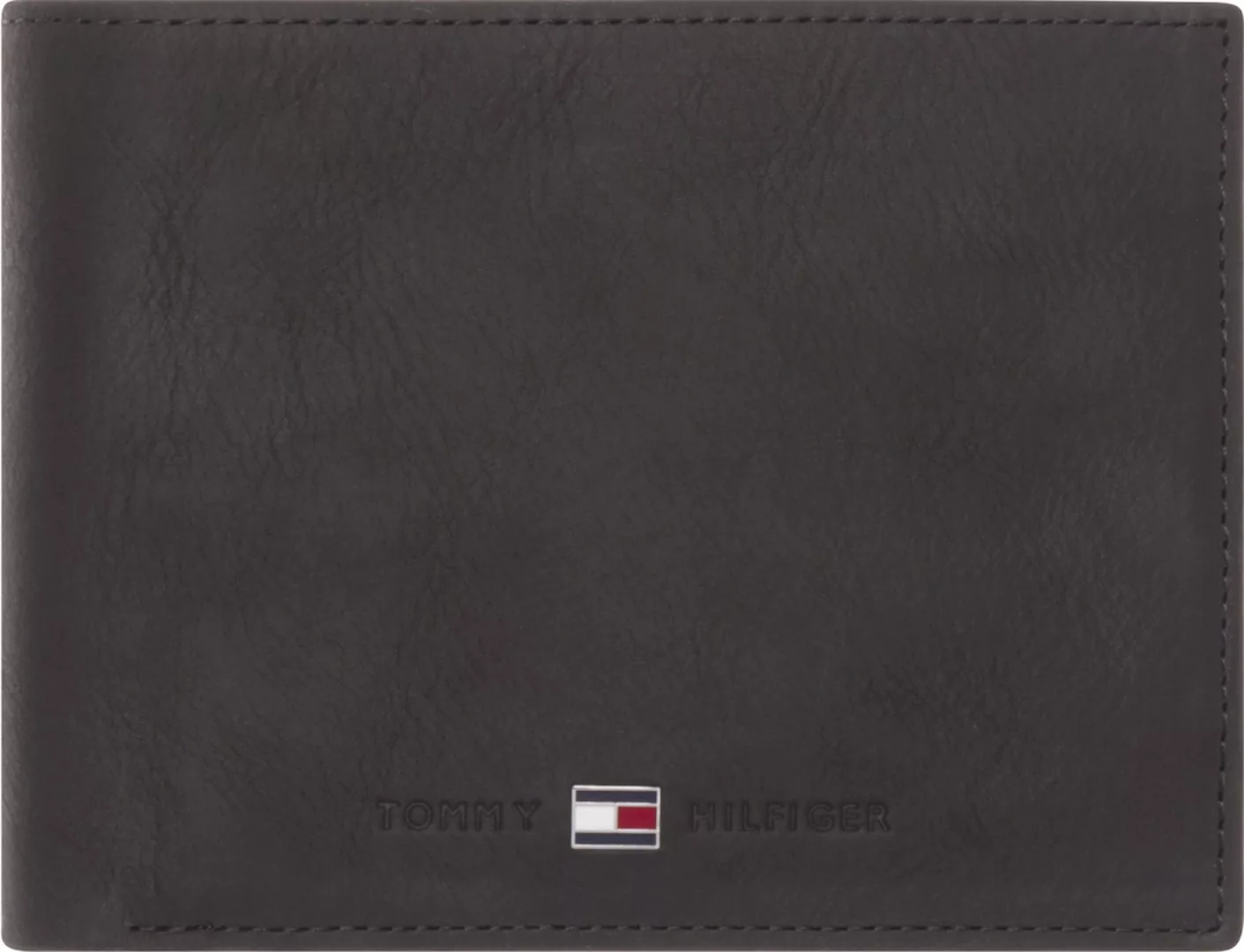 Tommy Hilfiger Geldbörse aus Leder, 12,5 cm x 10 cm günstig online kaufen