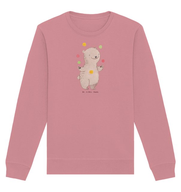 Mr. & Mrs. Panda Longpullover Größe XS Bär Jonglieren - Canyon Pink - Gesch günstig online kaufen