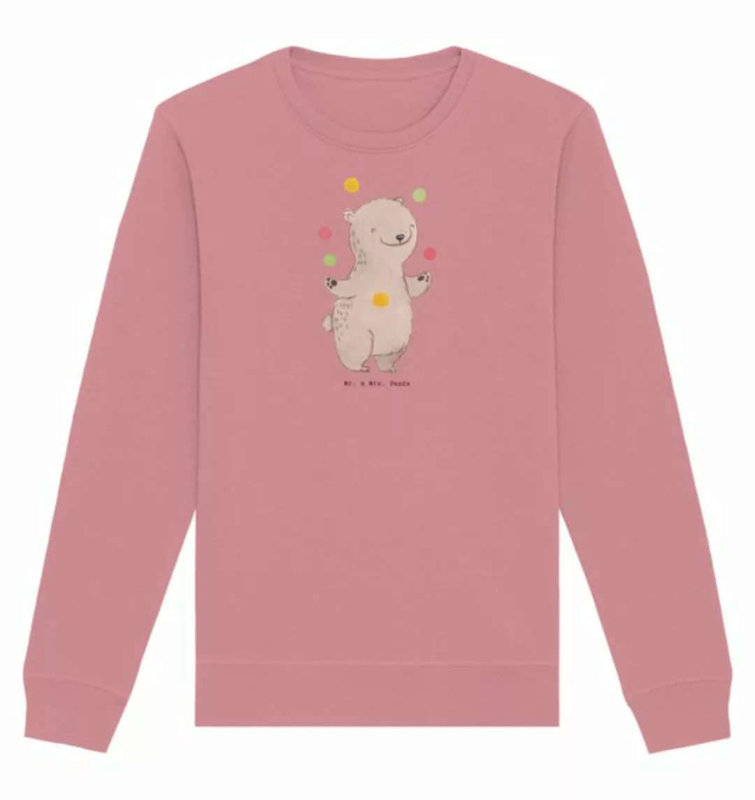 Mr. & Mrs. Panda Longpullover Bär Jonglieren Größe L - Canyon Pink - Gesche günstig online kaufen