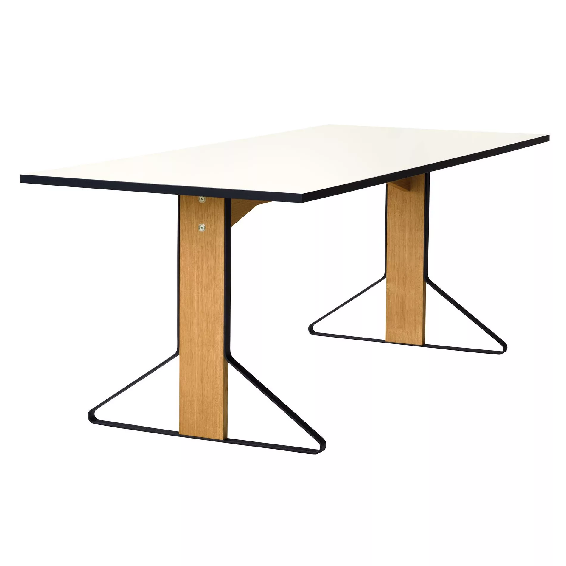 Artek - Kaari REB012 Tisch Eiche klar lackiert 160x80cm - weiß, natur/Tisch günstig online kaufen