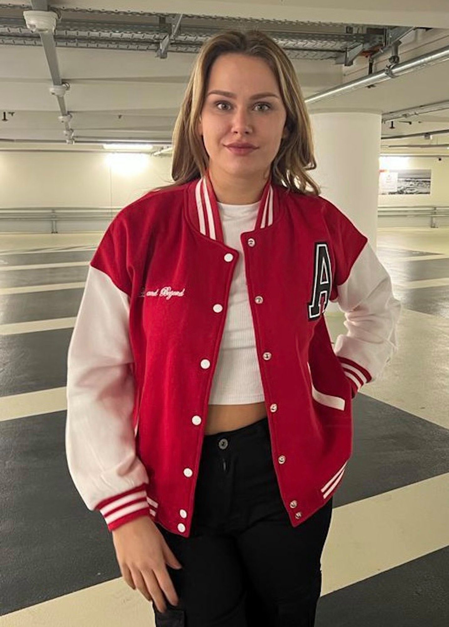 Worldclassca Collegejacke Worldclassca Collegejacke Aufnähern Sweatjacke günstig online kaufen