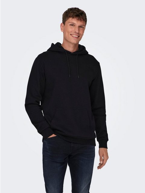 ONLY & SONS Hoodie Weicher Kapuzen Pullover Basic Hoodie ONSCERES 5425 in S günstig online kaufen