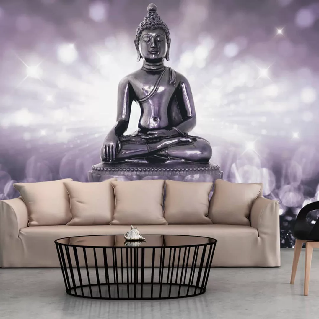 Selbstklebende Fototapete - Amethyst Buddha günstig online kaufen