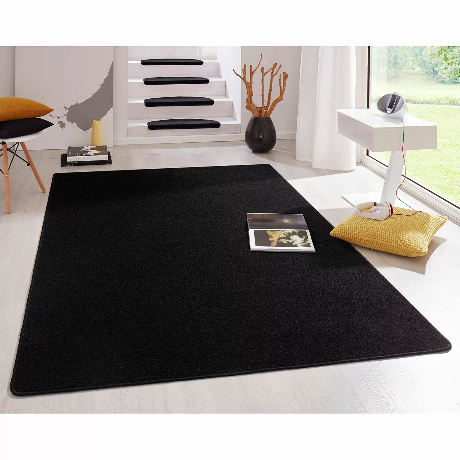 HANSE Home Teppich »Fancy«, rechteckig, Kurzflor, weich, uni, gekettelt, Wo günstig online kaufen