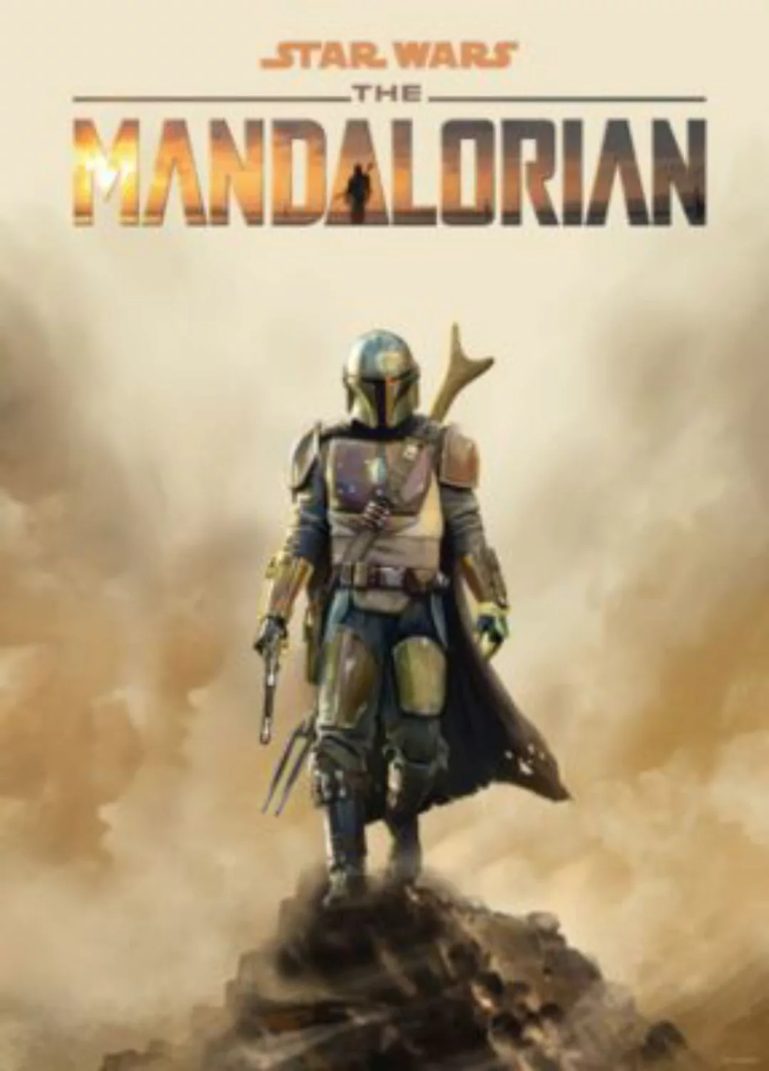 KOMAR Wandbild - Mandalorian Movie Poster - Größe: 50 x 70 cm mehrfarbig Gr günstig online kaufen