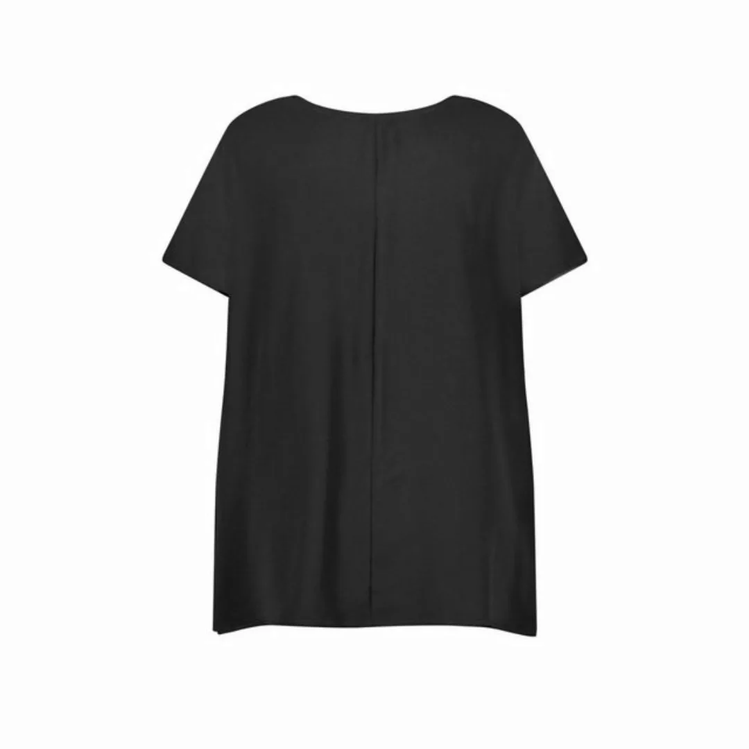 Samoon Rundhalsshirt schwarz (1-tlg) günstig online kaufen