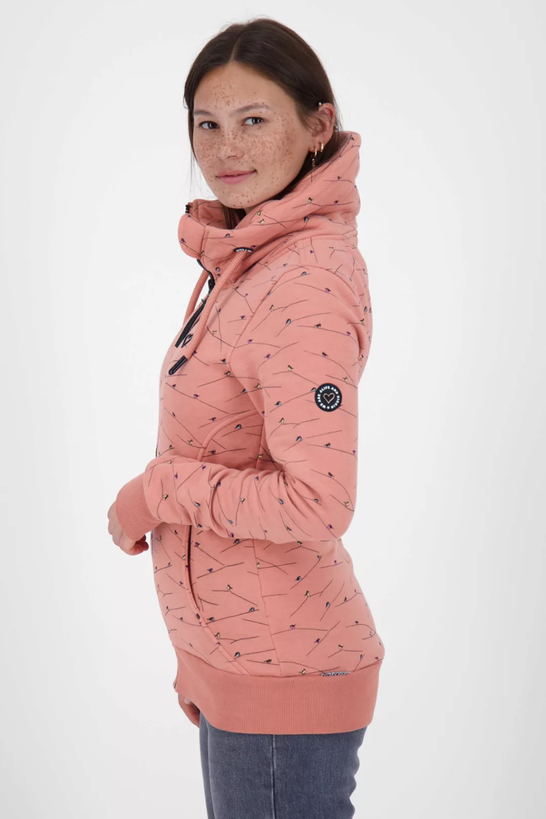 Alife & Kickin Sweatjacke "VivianAK B Sweatjacket Damen Sweatjacke" günstig online kaufen