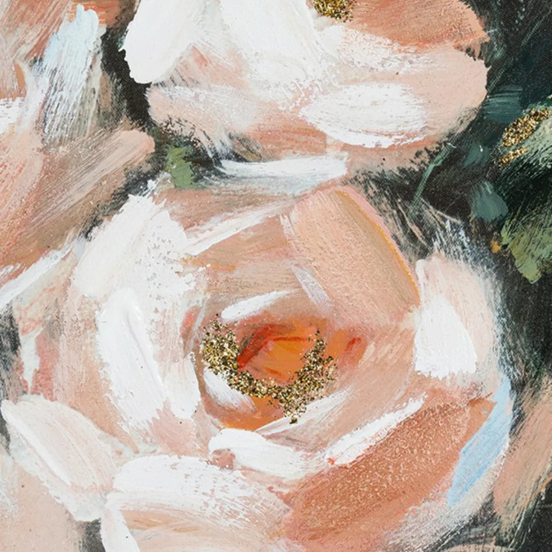 Ölgemälde Roses Kiefernholz (80 X 4 X 100 Cm) günstig online kaufen