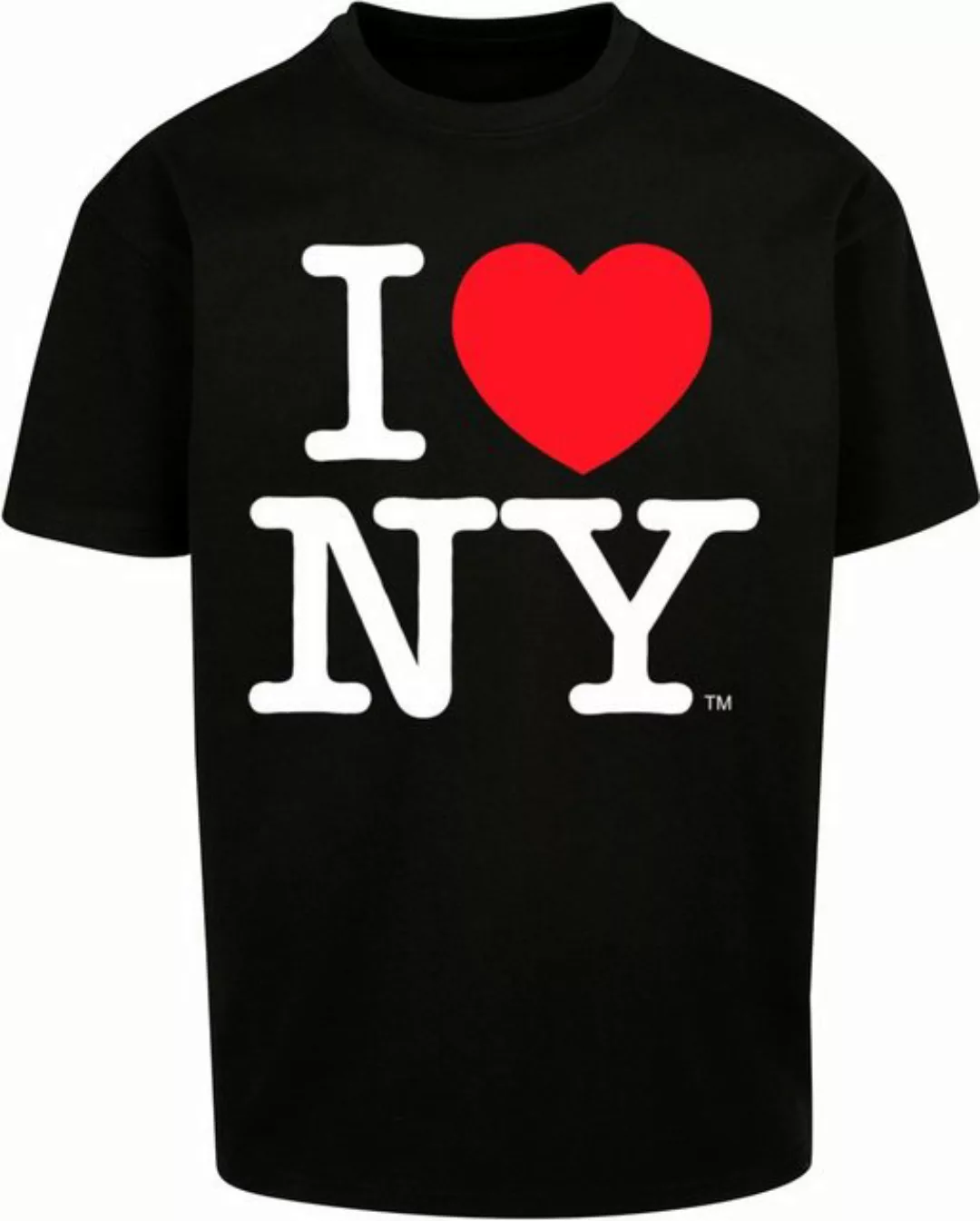 Merchcode T-Shirt I Love NY Oversize Tee günstig online kaufen