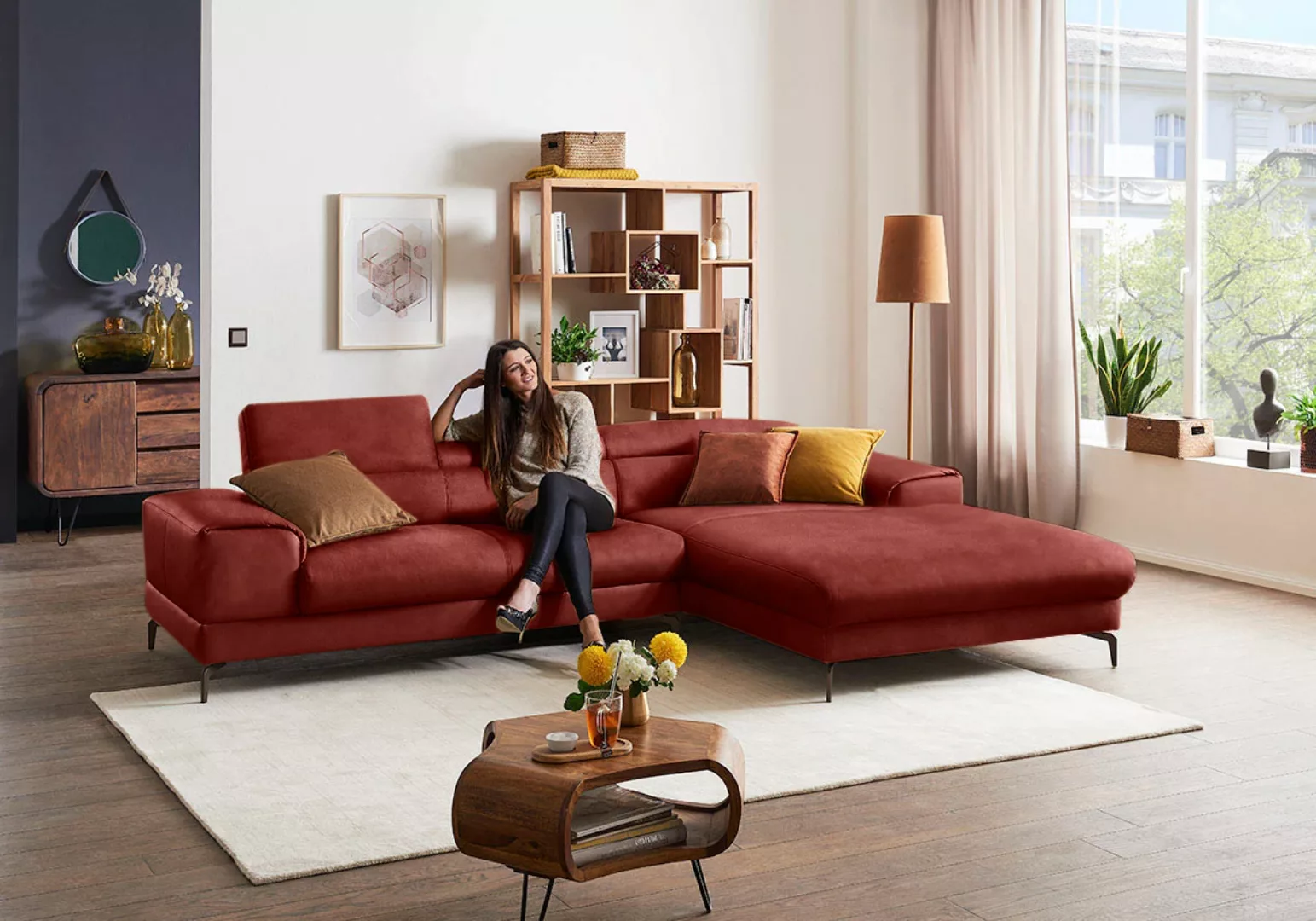 W.SCHILLIG Ecksofa "piedroo, Designsofa mit tollem Sitzkomfort, bequem und günstig online kaufen