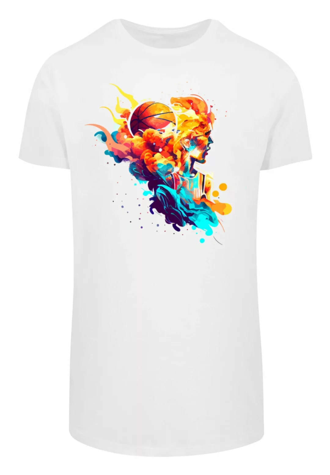 F4NT4STIC T-Shirt "Basketball Sport Player LONG", Print günstig online kaufen