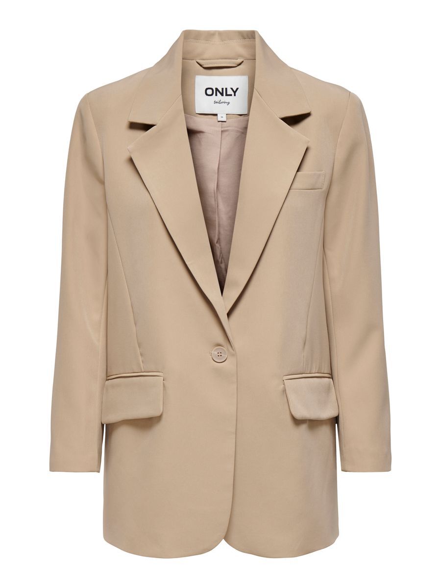 ONLY Langer Blazer Damen Beige günstig online kaufen