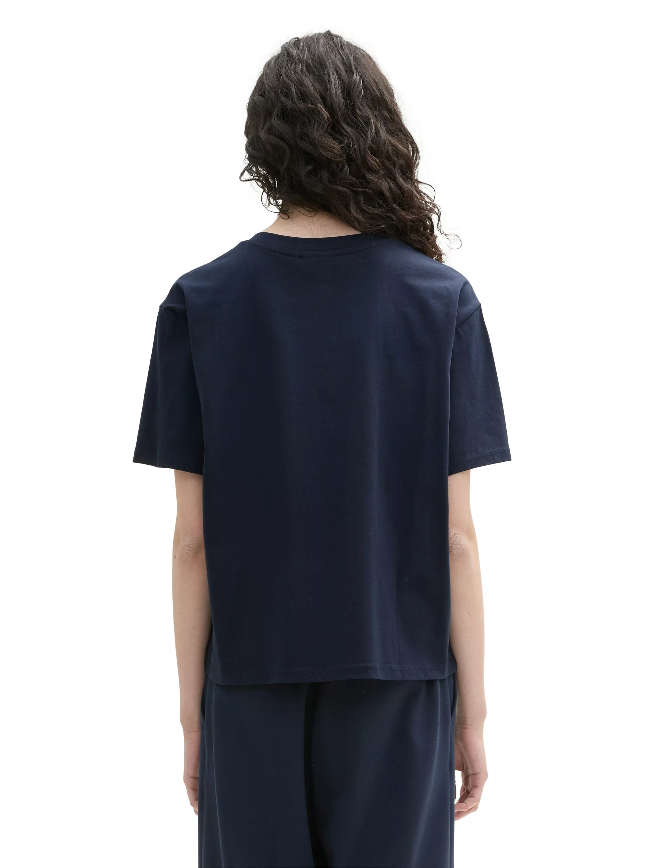 TOM TAILOR Denim T-Shirt Boxy aus reiner Baumwolle günstig online kaufen