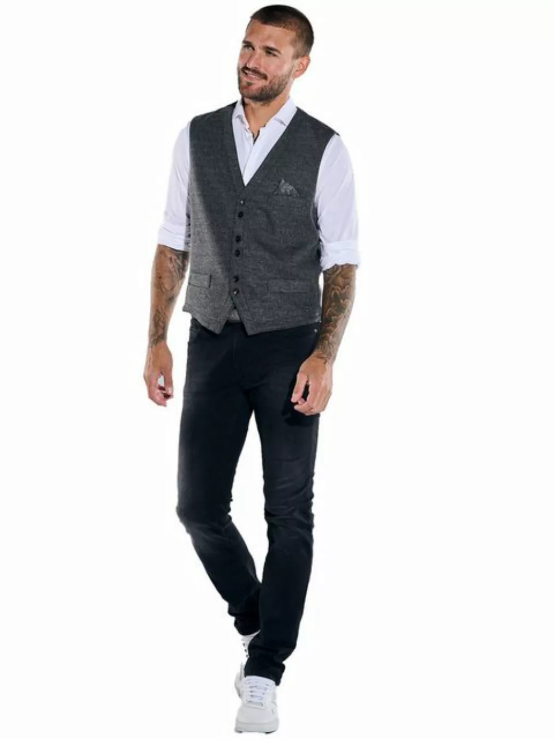 emilio adani Anzugweste Sakko-Weste slim fit günstig online kaufen