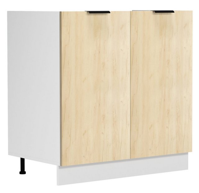 VCM Unterschrank Spülunterschrank Breite 80 cm Spülenschrank Fasola günstig online kaufen