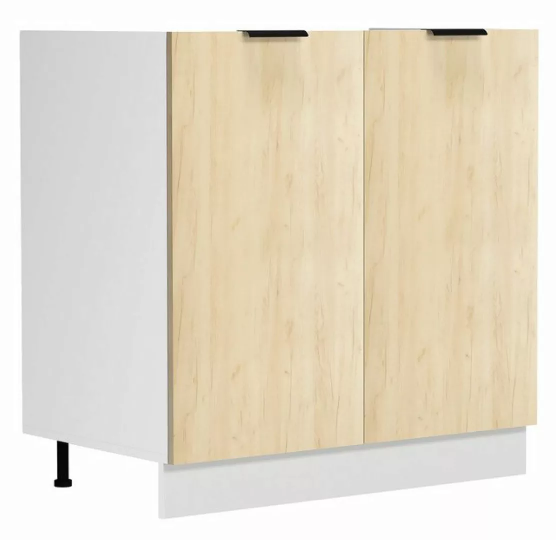 VCM Unterschrank Spülunterschrank Breite 80 cm Spülenschrank Fasola günstig online kaufen