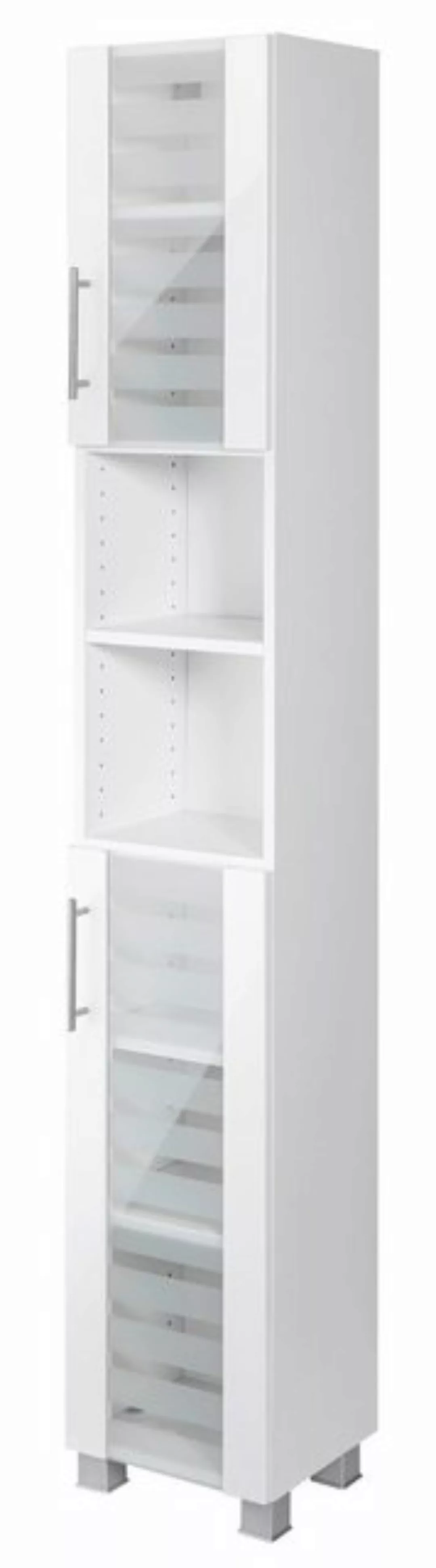 welltime Seitenschrank Jaca Breite 30 cm, mit MDF Hochglanz-Fronten günstig online kaufen