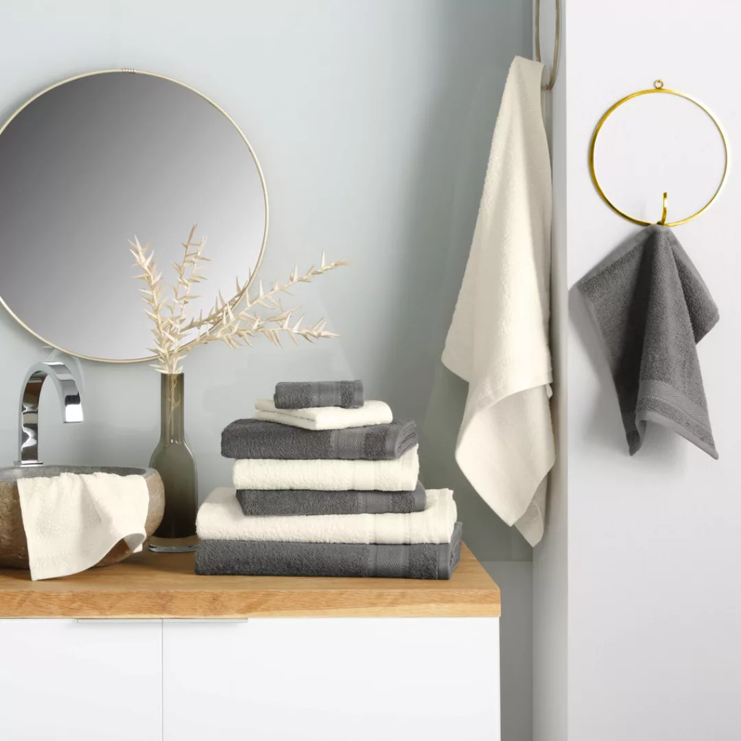 my home Handtuch Set »Afri, Duschtücher, Handtücher, Gästetücher, Seiftüche günstig online kaufen