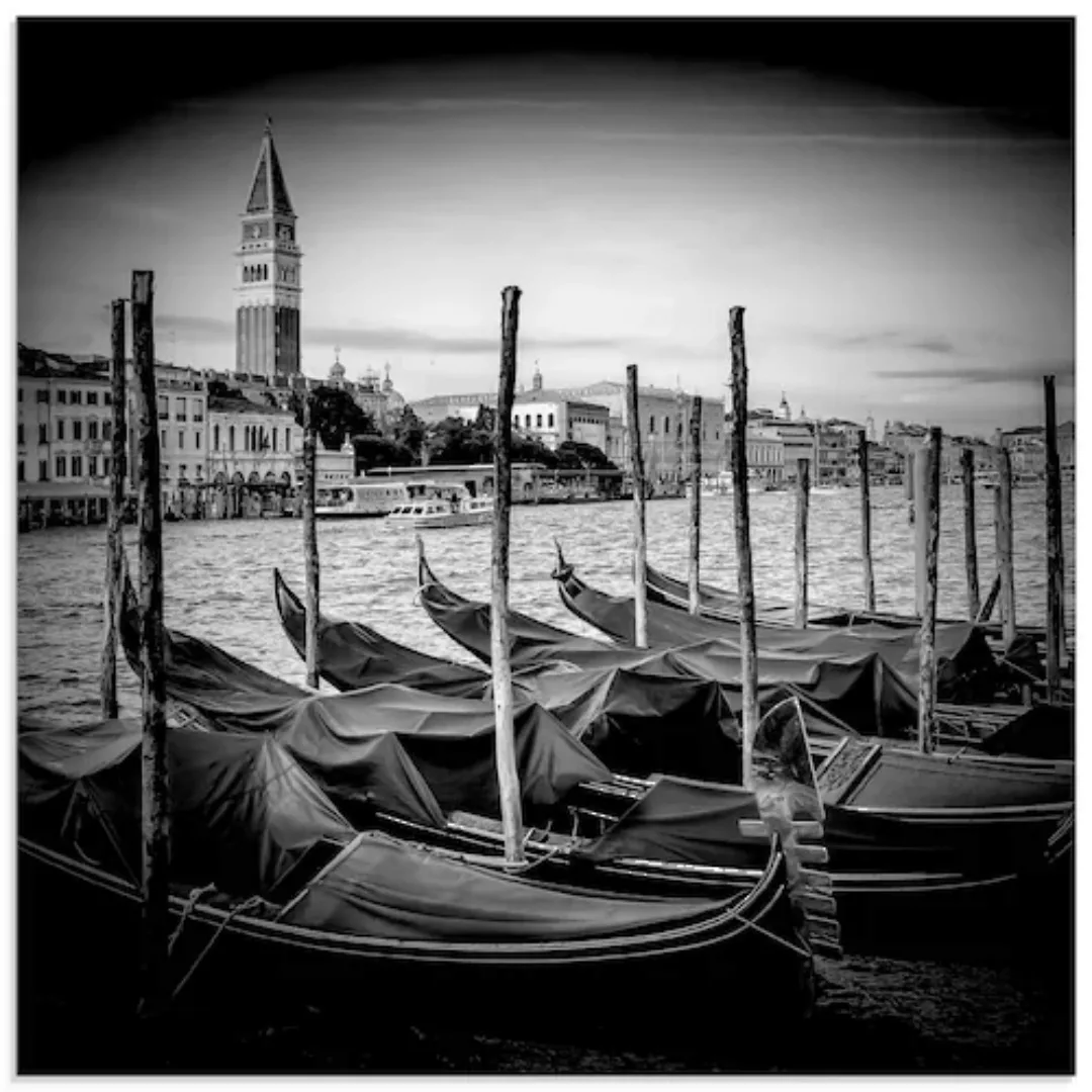 Artland Glasbild "Venedig Canal Grande & Markusturm II", Italien, (1 St.) günstig online kaufen