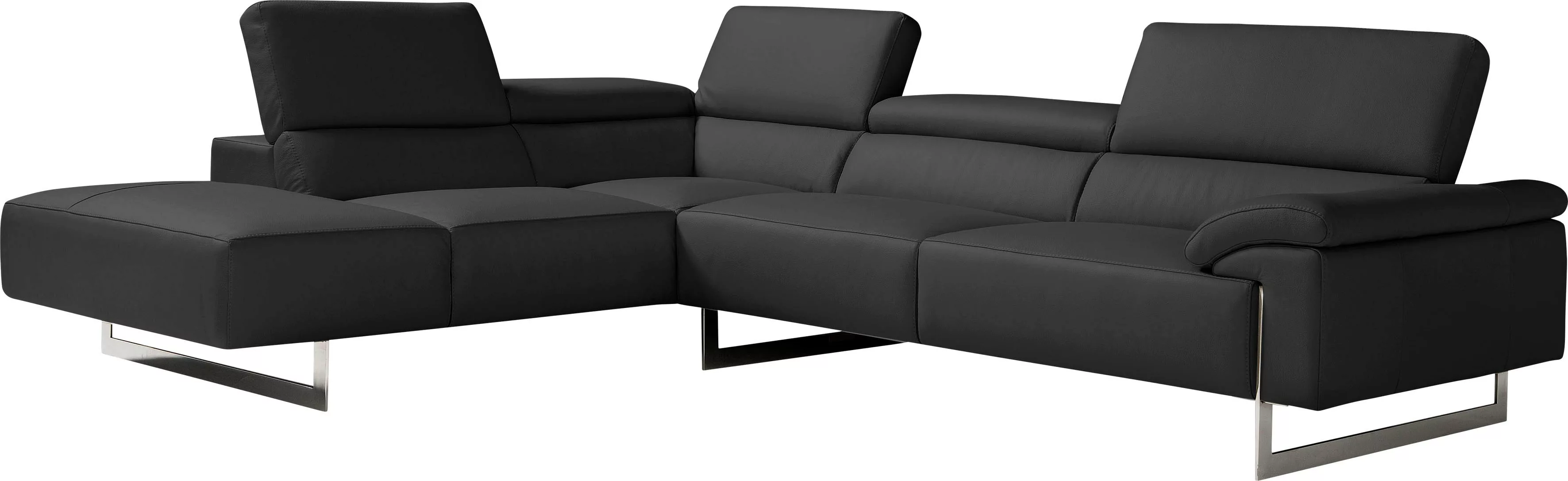 Egoitaliano Ecksofa "Malika, elegant und bequem, Designsofa, L-Form", mit O günstig online kaufen