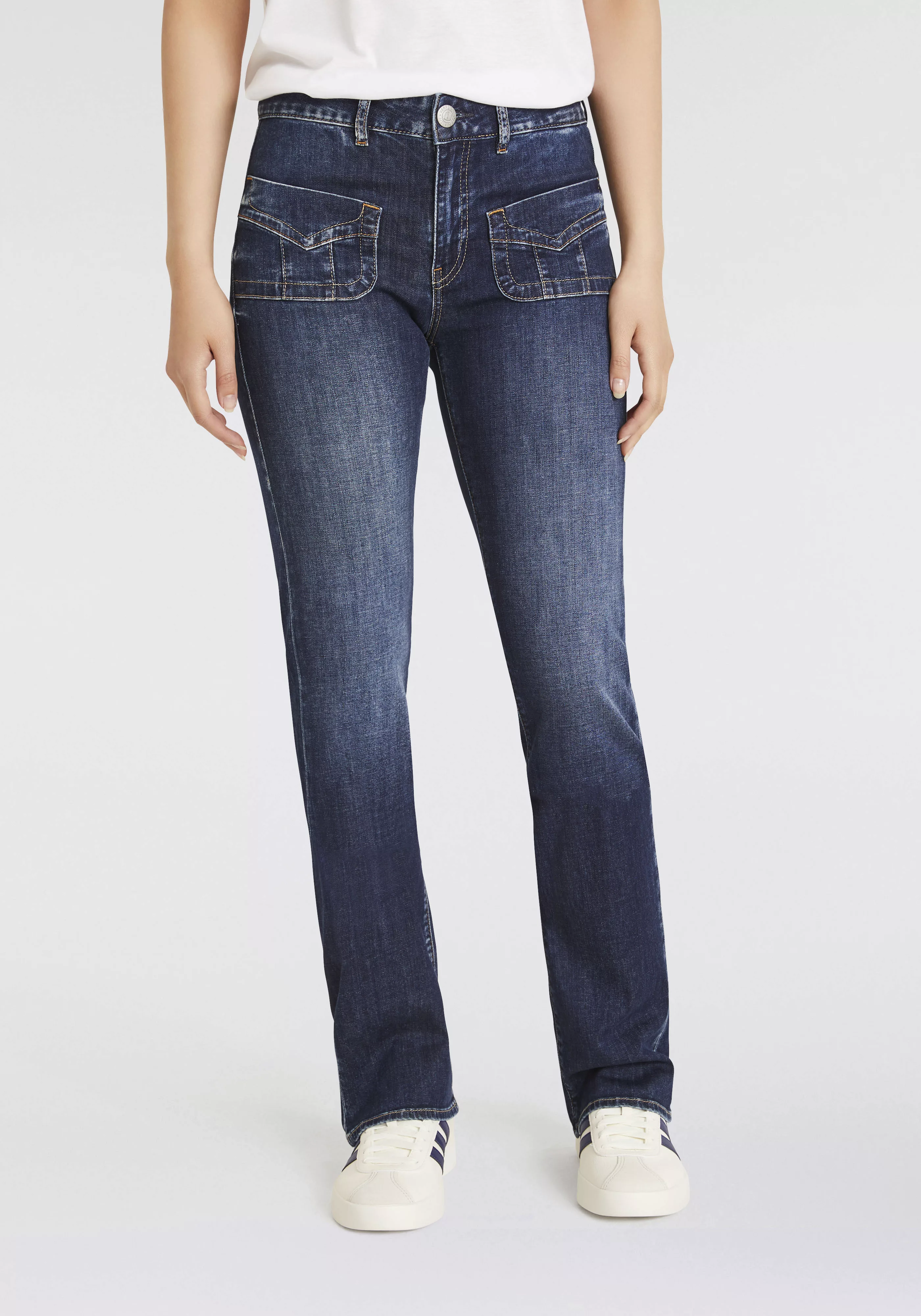 Herrlicher Bootcut-Jeans "Lucky 20 Recycled Denim Light" günstig online kaufen