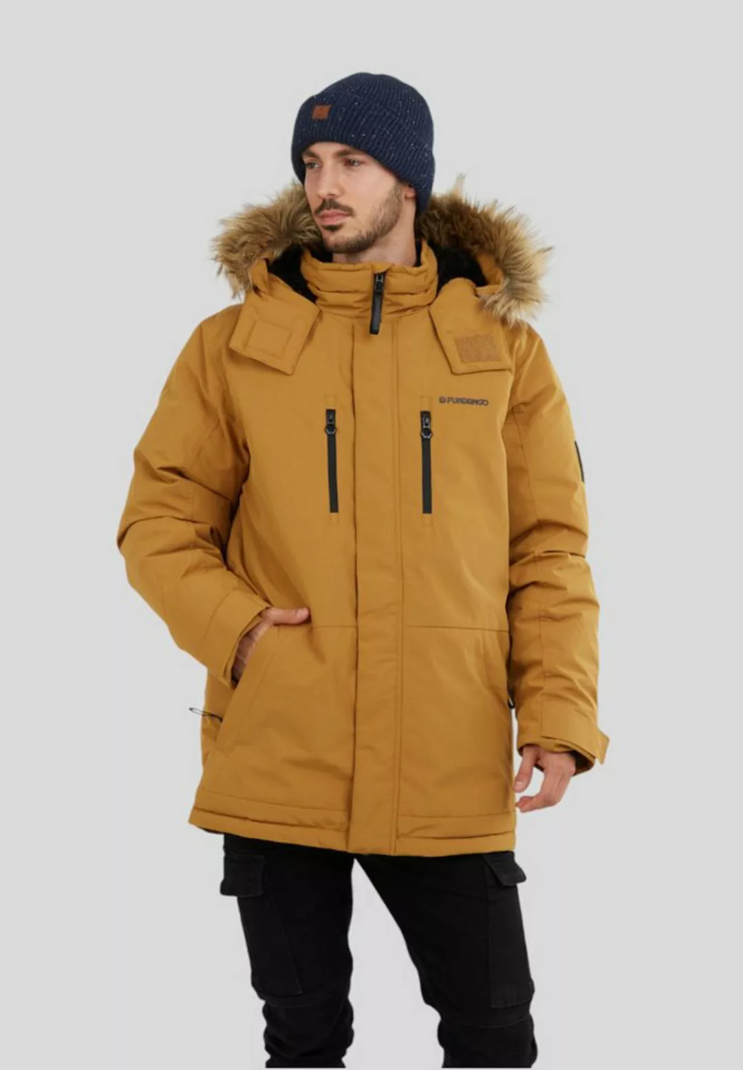 Fundango Winterjacke Spirit Parka klassische Parka mit abnehmbare Kapuze un günstig online kaufen