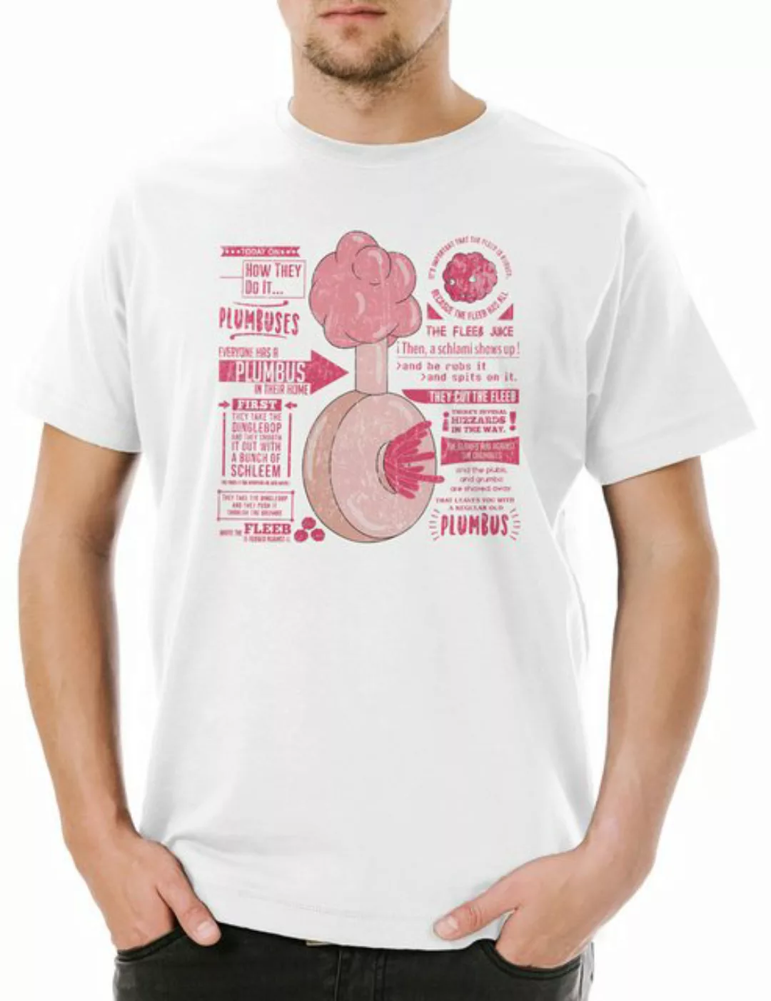 Urban Backwoods Print-Shirt Plumbus Herren T-Shirt Now I'm A Rick Sanchez B günstig online kaufen