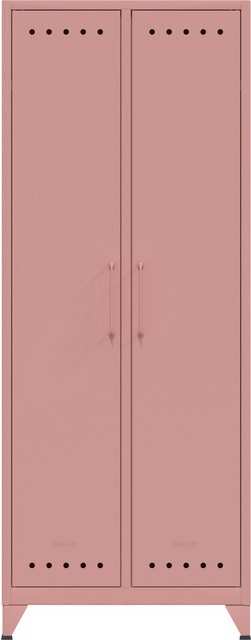 Bisley Aktenschrank Fern Maxi Kleiderschrank in Pastellpink - Maße: H 180 x günstig online kaufen