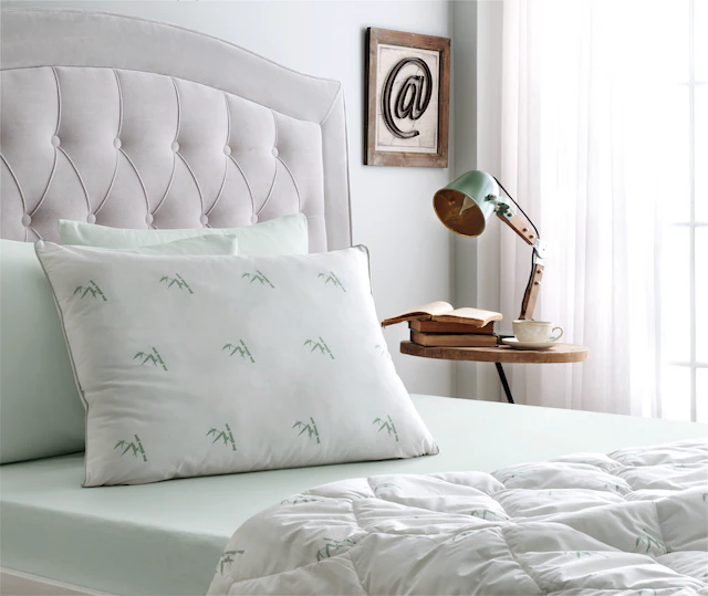 Yatas Bedding Naturfaserkissen »Bambus Majestät, Kopfkissen 40x80, 80x80 cm günstig online kaufen