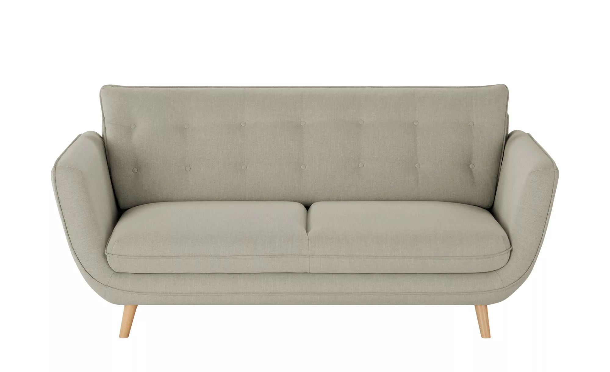 finya Sofa  Stockholm - beige - 200 cm - 94 cm - 98 cm - Polstermöbel > Sof günstig online kaufen