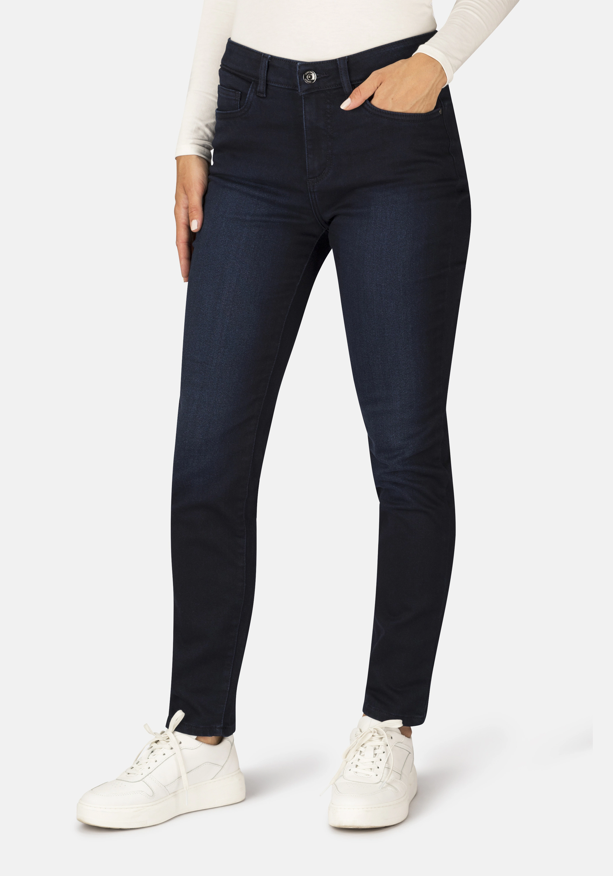 STOOKER WOMEN 5-Pocket-Jeans "Straight Fit Zermatt Thermo", Straight Fit Ca günstig online kaufen