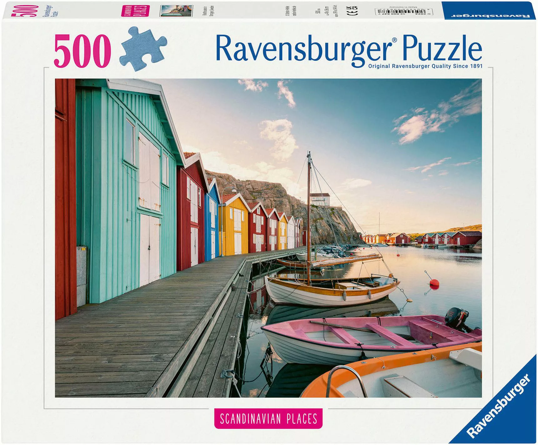 Ravensburger Puzzle Bootshäuser in Smögen, Schweden, günstig online kaufen