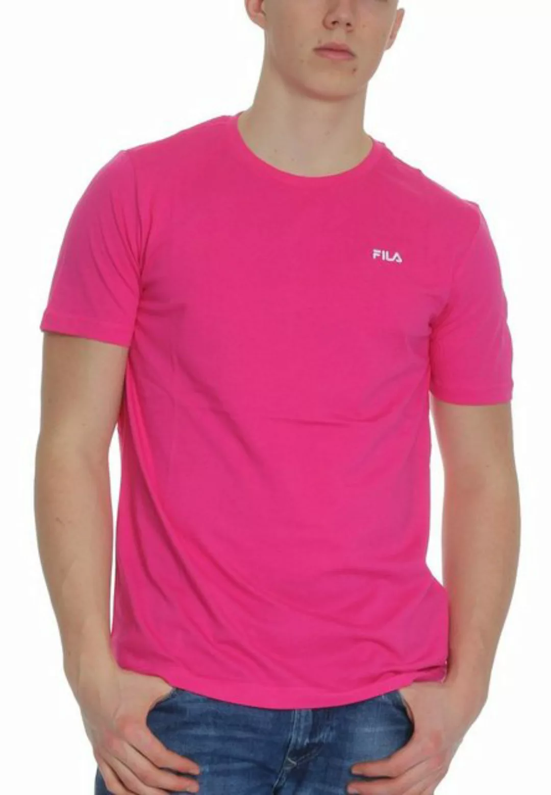 Fila T-Shirt Fila T-Shirt Herren UNWIND TEE 682201 Pink A163 Pink Yarrow günstig online kaufen