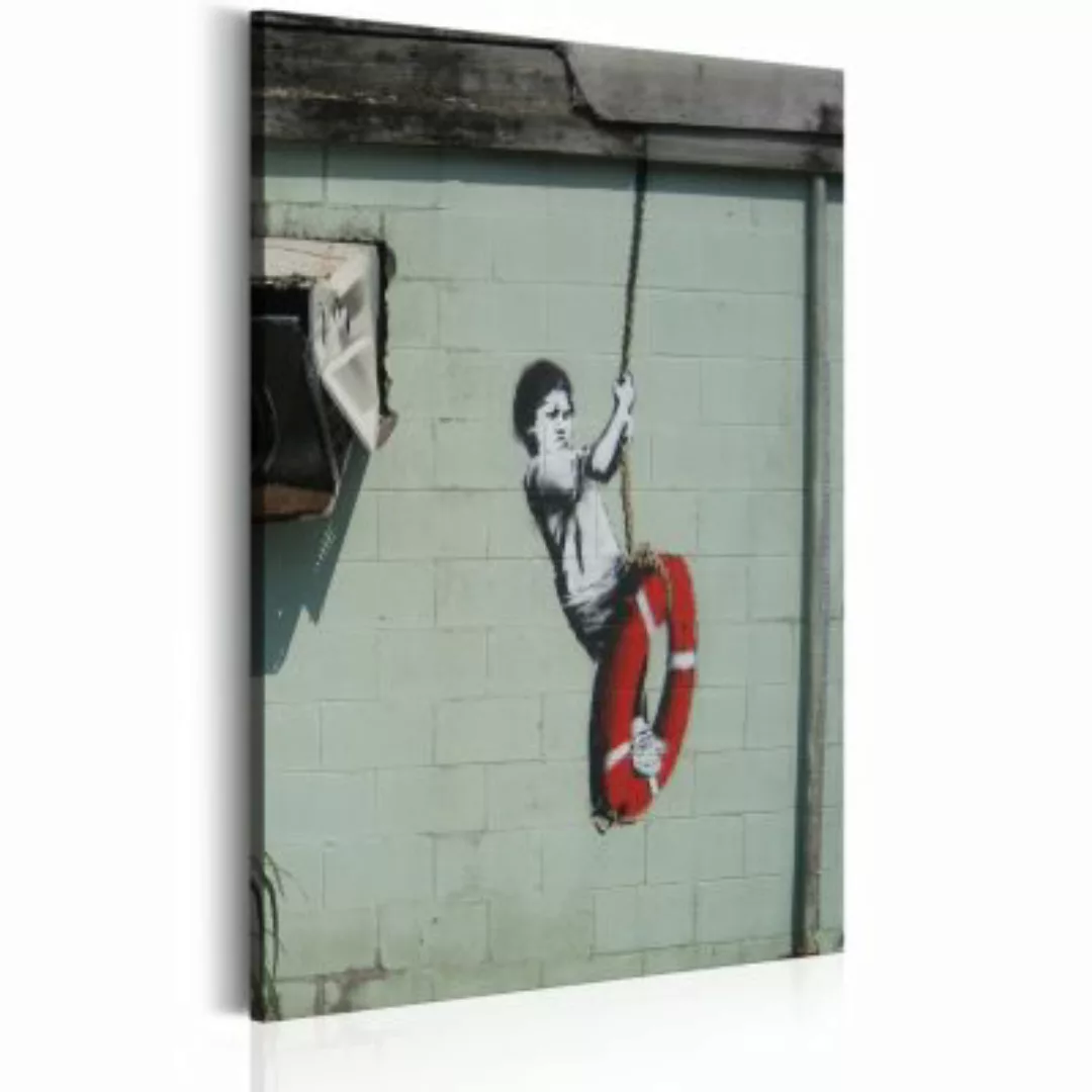 artgeist Wandbild Swinger, New Orleans - Banksy mehrfarbig Gr. 40 x 60 günstig online kaufen