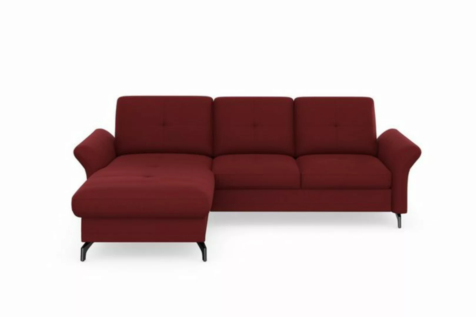 Places of Style Ecksofa Calando L-Form, wahlweise mit Bettfunktion, Bettkas günstig online kaufen