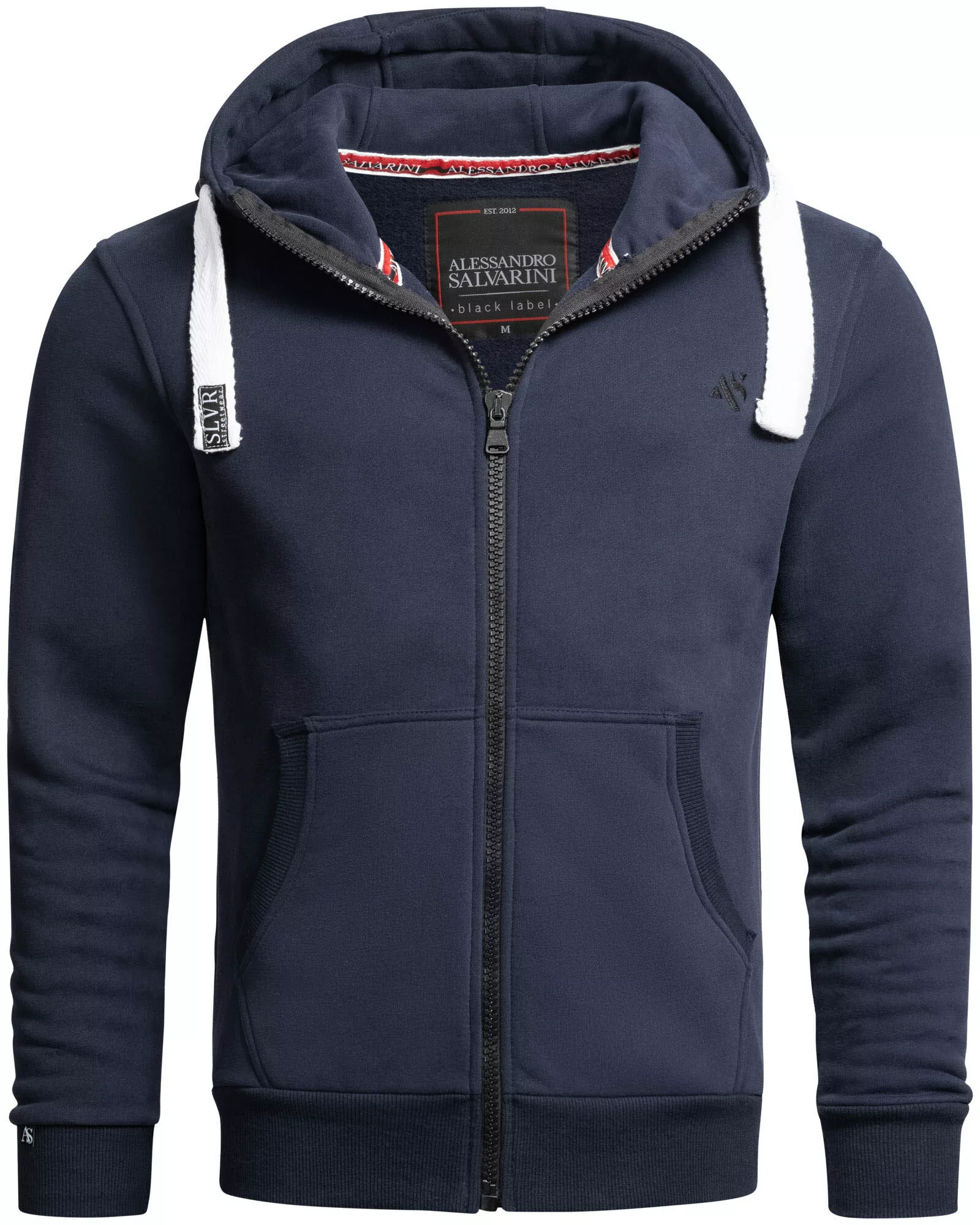 Alessandro Salvarini Sweatjacke "ASVinzent", warmer Hoodie günstig online kaufen