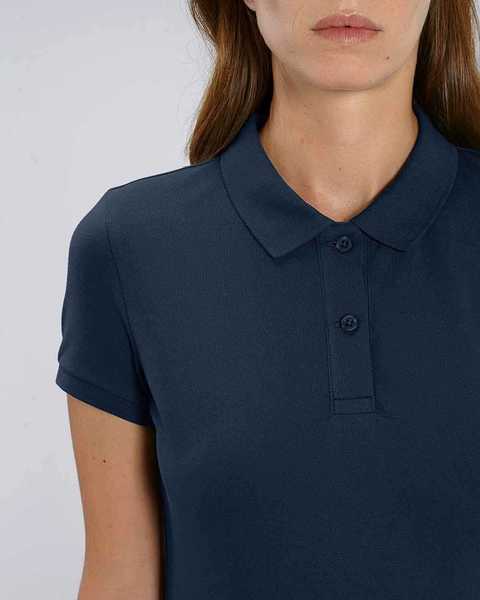 2er Pack Damen Poloshirt Aus Bio-baumwolle, Fair Gehandelt, Versch. Farbkom günstig online kaufen